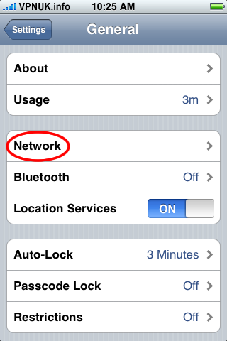 Setting up your access on the Apple iPhone & Apple iPod Touch