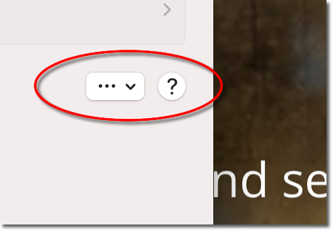 Click the ... action button