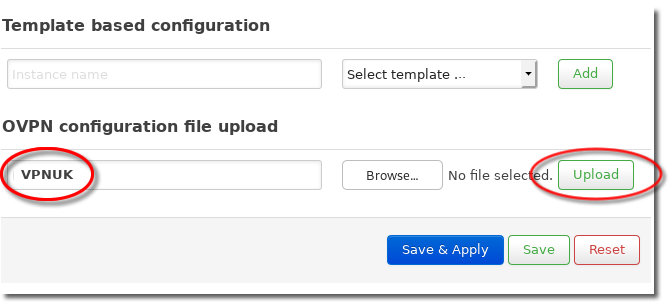 VPNUK OpenWRT setup guide - OpenVPN