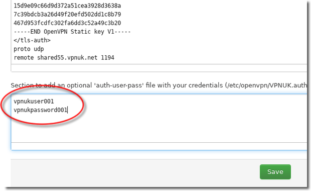 VPNUK OpenWRT setup guide - OpenVPN