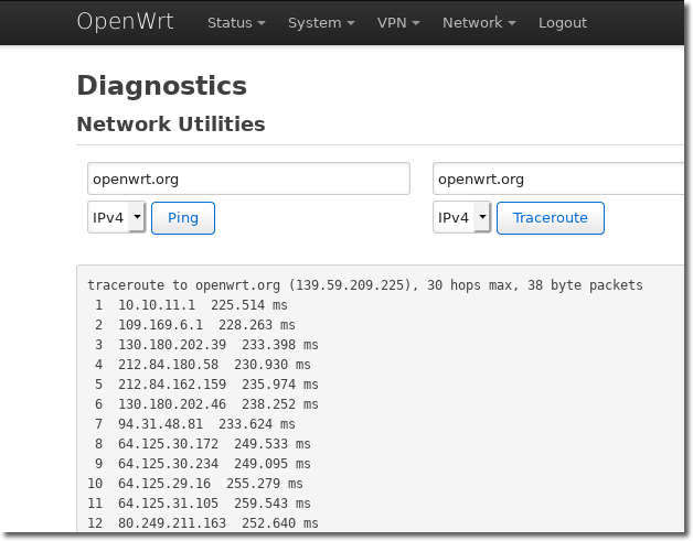 VPNUK OpenWRT setup guide - OpenVPN