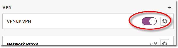 VPNUK Setup Tutorials Ubuntu 20.04 - PPTP VPN